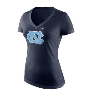 Nike Dri Fit • Women’s Tarheels V Neck Tee
